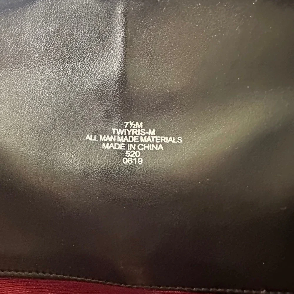 Tommy Hilfiger Black Riding Boots Size 7 1/2